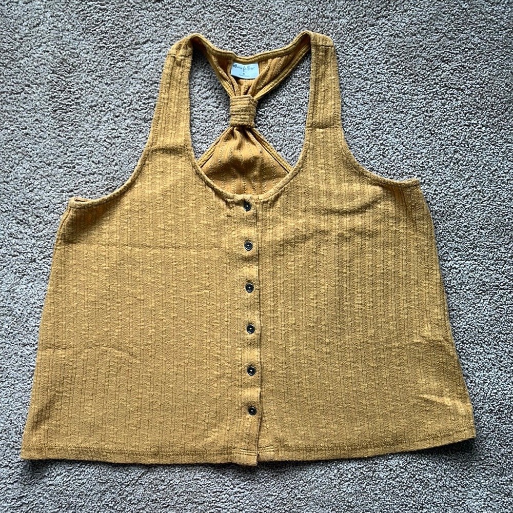Yellow tank top